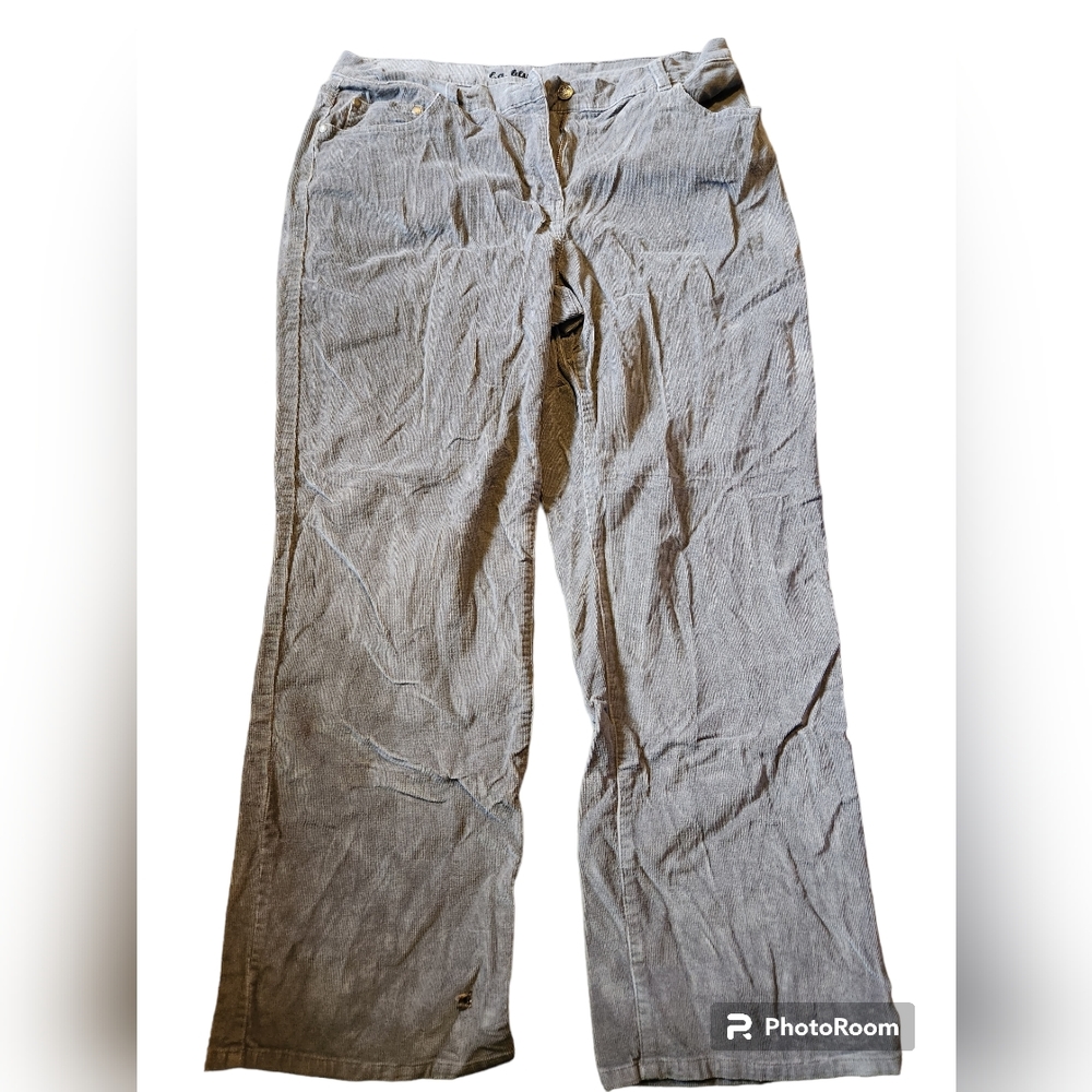Vintage Y2K L.A. Blues Corduroy Women's Pants - Size 18